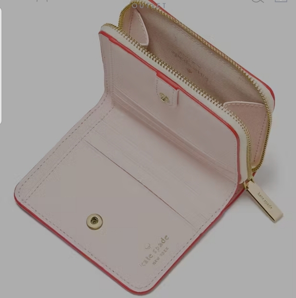 Kate Spade New York Strawberry Small Zip Wallet - Picture 4 of 10